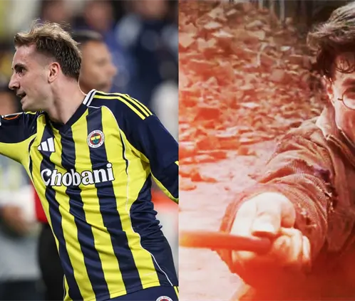 El delantero Kerem Akturkoglu del Fenerbahce ha sido demandado por festejar sus goles como Harry Potter. Getty Images El delantero Kerem Akturkoglu del Fenerbahce ha sido demandado por festejar sus goles como Harry Potter. Getty Images