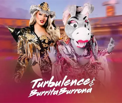 Los comediantes Turbulence y Burrita Burrona serán encargadas del show del mediotiempo en la Final entre Tigres Femenil y América. @LigaBBVAFemenil