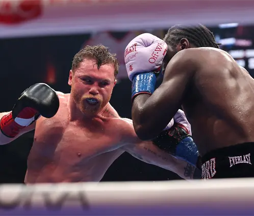Canelo Álvarez va por la revancha ante Crawford(Photo by Sarah Stier/Getty Images for Netflix)