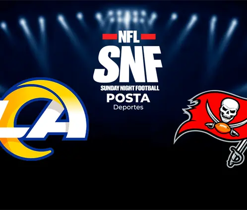 Rams vs Buccaneers para el Sunday Night Football de la Semana 12