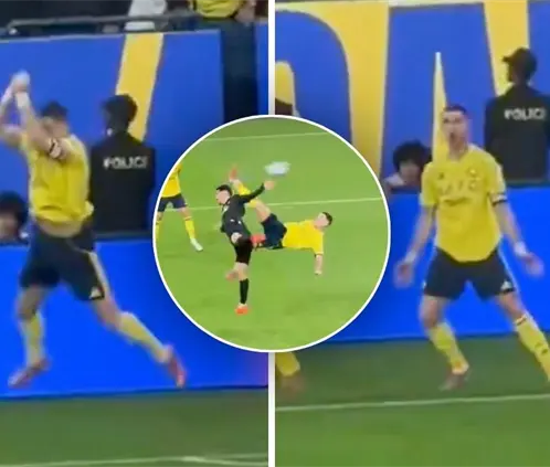 VIDEO | Cristiano Ronaldo marca un GOLAZO de chilena a los 40 años (Foto: Saudi Pro League) VIDEO | Cristiano Ronaldo marca un GOLAZO de chilena a los 40 años (Foto: Saudi Pro League)