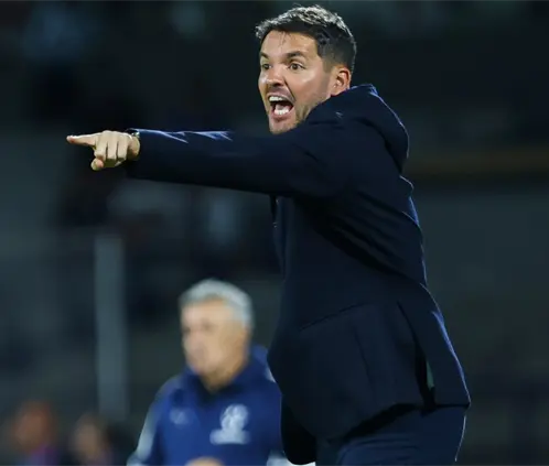 Larcamón dejó un mensaje contundente tras la desafortunada lesión de Kevin Mier en el partido ante Pumas (Getty Images) Larcamón dejó un mensaje contundente tras la desafortunada lesión de Kevin Mier en el partido ante Pumas (Getty Images)