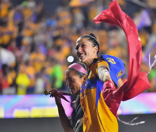 Jenni Hermoso disputará la Final de la UEFA Nations League con España tras haber ganado el Apertura 2025 con Tigres Femenil. Getty Images