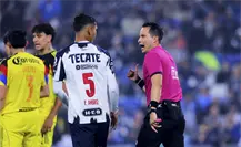 Comisión Disciplinaria congela a los árbitros del Monterrey vs. América por sus errores