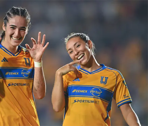 La mediocampista Bárbara Olivieri se despidió de Tigres Femenil tras ganar el Apertura 2025, al tener que reportar con el Boston Legacy de Estados Unidos. Getty Images La mediocampista Bárbara Olivieri se despidió de Tigres Femenil tras ganar el Apertura 2025, al tener que reportar con el Boston Legacy de Estados Unidos. Getty Images