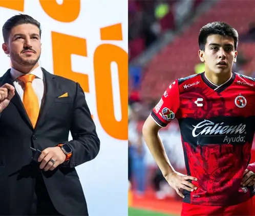 Samuel García, Gobernador de Nuevo León, recibió la denuncia sobre la posible participación ilegal de Gilberto Mora en el Tigres vs. Xolos. Getty Images Samuel García, Gobernador de Nuevo León, recibió la denuncia sobre la posible participación ilegal de Gilberto Mora en el Tigres vs. Xolos. Getty Images