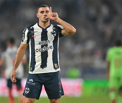Germán Berterame sería el principal interés del Atlético Mineiro de Brasil para el 2026. Getty Images
