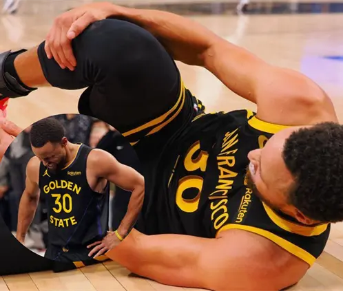 La terrible lesión que sufrió Stephan Curry en NBA. Getty Images NBA. La terrible lesión que sufrió Stephan Curry en NBA. Getty Images NBA.