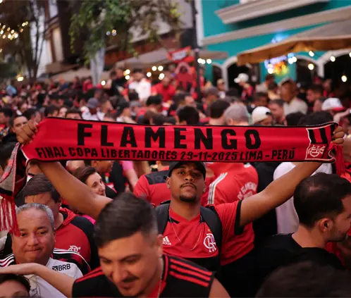 Cientos de hinchas de Flamengo se perderán la Fina de la Coa Libertadores al quedar varados en la ciudad de Cuzco. Getty Images