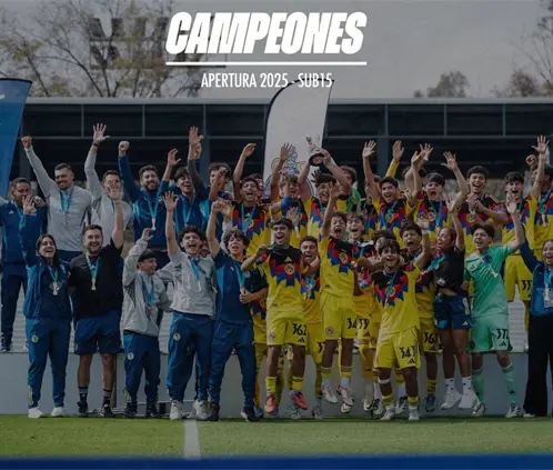 América vence a Chivas y se coronan campeones Sub 15 (Club América Fuerzas Básicas) América vence a Chivas y se coronan campeones Sub 15 (Club América Fuerzas Básicas)