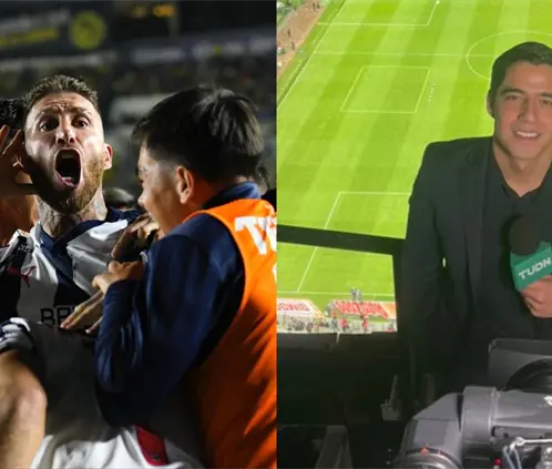 Sergio Ramos se burló de Andrés Vaca tras el pase de Rayados a Semifinales. @SergioRamos y @Andres_Vaca_