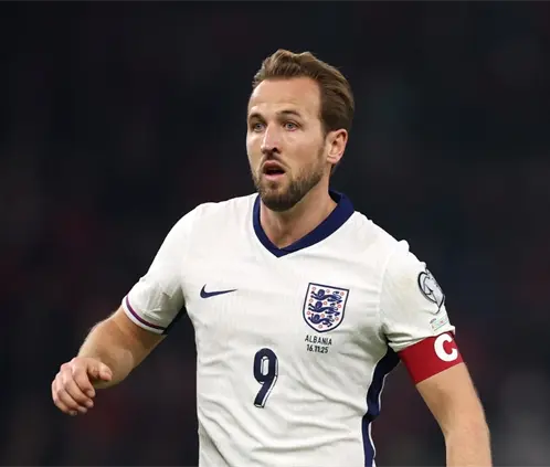 Carta Astral de Harry Kane: El Leo rugiente que inspira a Inglaterra en el Mundial 2026 (Photo by Alex Pantling/Getty Images)