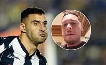 Germán Berterame llora al dedicar gol a Lucas Ocampos Germán Berterame llora al dedicar gol a Lucas Ocampos