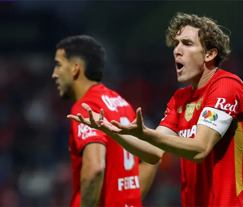 Toluca no pudo marcarle al FC Juárez en la vuelta de los cuartos de final del torneo Apertura 2025.Crédito: (Agustín Cuevas/Getty Images)