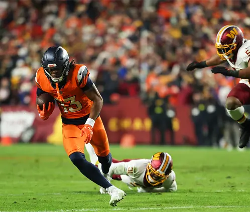 Cerramos el día de NFL con el Sunday Night Football entre Broncos y Commanders