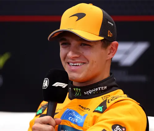La página oficial de la F1 presentó a Lando Norris como campeón mundial antes del GP de Abu Dabi. Getty Images La página oficial de la F1 presentó a Lando Norris como campeón mundial antes del GP de Abu Dabi. Getty Images