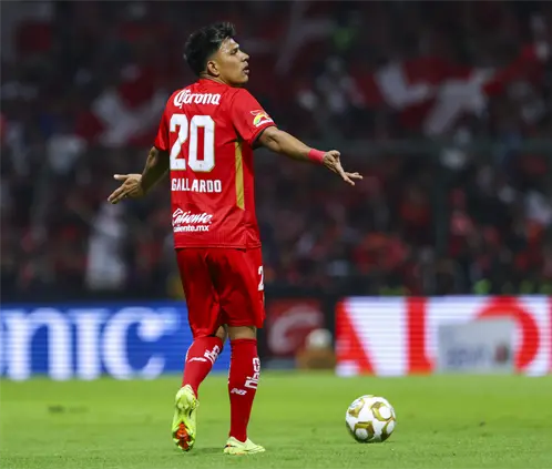 Jesús Gallardo desea enfrentar a Tigres en la Final del Apertura 2025. Getty Images Jesús Gallardo desea enfrentar a Tigres en la Final del Apertura 2025. Getty Images