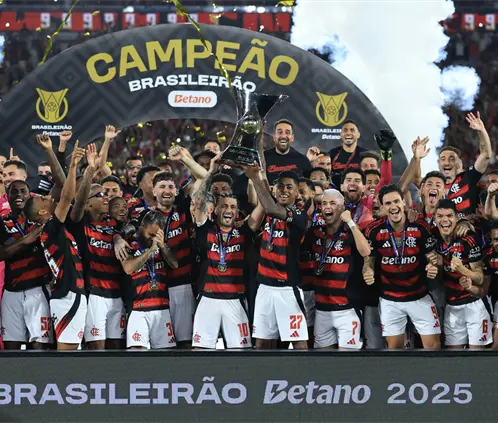 La CBF adelantó el último juego del Flamengo en el Brasileirao 2025, para que lleguen más descansados a su juego contra Cruz Azul. Getty Images La CBF adelantó el último juego del Flamengo en el Brasileirao 2025, para que lleguen más descansados a su juego contra Cruz Azul. Getty Images