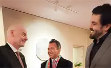Amaury Vergara presume a Infantino: serie de Chivas y estadio listo para el Mundial 2026 Amaury Vergara presume a Infantino: serie de Chivas y estadio listo para el Mundial 2026