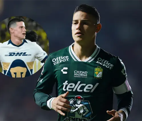 James Rodríguez, ¿jugará con Pumas en la Liga MX? (Photo by Leopoldo Smith/Getty Images).