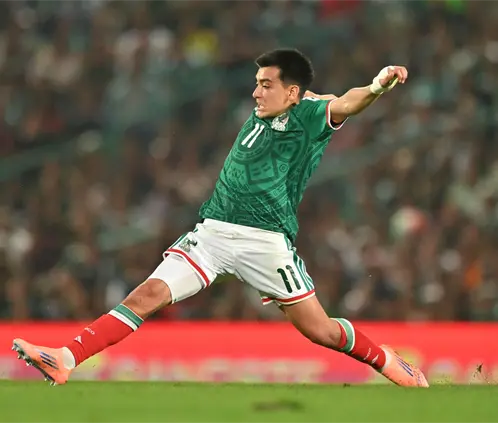 The Athletic calificó a Gilberto Mora en el puesto 97 de los 100 jugadores más importantes del Mundial de 2026. Getty Images