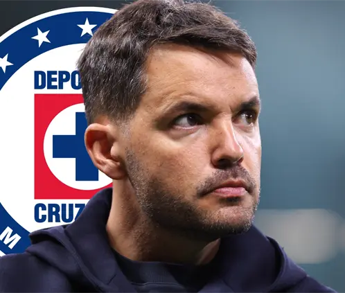 Nicolás Larcamón buscará llevar a Cruz Azul a la gran final de la Liga MX, sin embargo, la estadística no le favorece ante Tigres.Crédito: (Simon Barber/Getty Images)