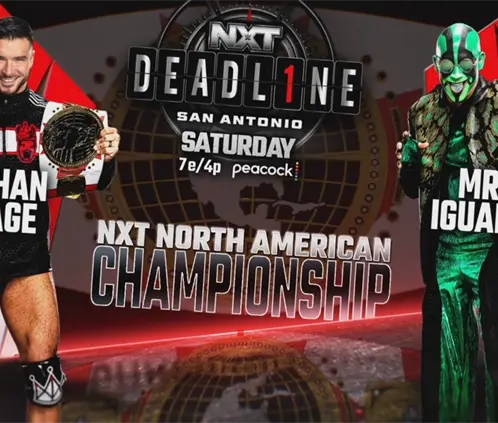 El mexicano Mr. Iguana puede cerrar el 2025 como campeón en la WWE. @WWENXT El mexicano Mr. Iguana puede cerrar el 2025 como campeón en la WWE. @WWENXT