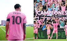 ¡Messi gana la MLS! Inter de Miami vence 3 - 1 a Vancouver en la final