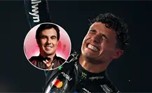 Checo Pérez manda mensaje a Lando Norris tras ganar la F1 Checo Pérez manda mensaje a Lando Norris tras ganar la F1