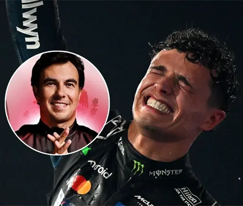Checo Pérez manda mensaje a Lando Norris tras ganar la F1 (Foto: @F1 (X)) Checo Pérez manda mensaje a Lando Norris tras ganar la F1 (Foto: @F1 (X))