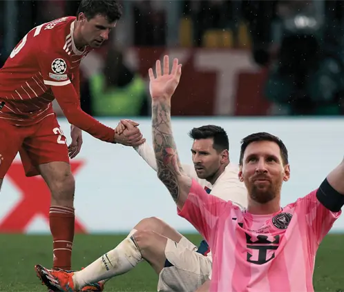 Lionel Messi logró derrotar a Thomas Müller en la gran final de la MLS, luego de una racha extensa de encuentros siendo derrotado.Crédito: (Maddie Meyer/Getty Images) Lionel Messi logró derrotar a Thomas Müller en la gran final de la MLS, luego de una racha extensa de encuentros siendo derrotado.Crédito: (Maddie Meyer/Getty Images)