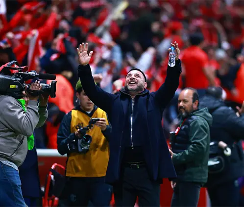 Antonio Mohamed asegura que sueña con hacer historia con los Diablos Rojos.Crédito: (Manuel Velásquez/Getty Images) Antonio Mohamed asegura que sueña con hacer historia con los Diablos Rojos.Crédito: (Manuel Velásquez/Getty Images)