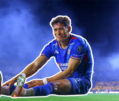 Chiquete Orozco y su lesión de tobillo en el Universitario (Ricardo Rodríguez) Chiquete Orozco y su lesión de tobillo en el Universitario (Ricardo Rodríguez)