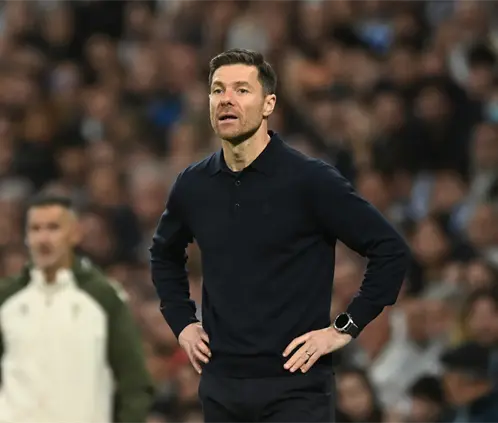 Xabi Alonso suma apenas seis meses como entrenador del Real Madrid. Getty Images