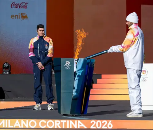 El fuego llegará a Milano-Cortina el 6 de febrero de 2026 para iniciar los Juegos Olímpicos de Invierno (Getty Images)