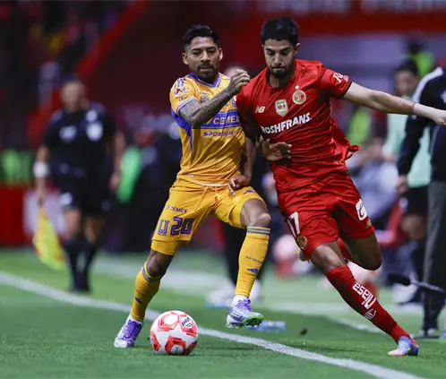 Toluca y Tigres disputarán su 15° Final de Liga respectivamente, la primera entre ellos. Getty Images