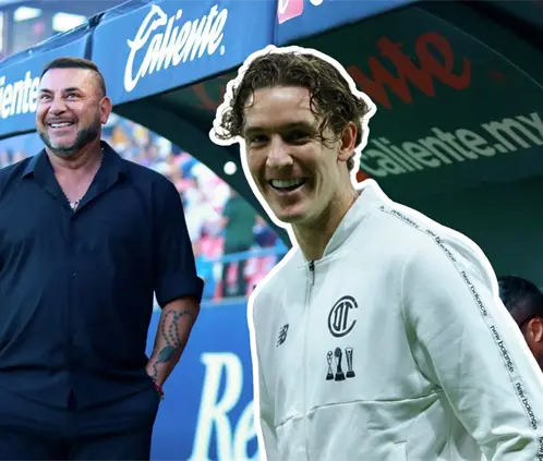 Marcel Ruiz y Antonio Mohamed (Getty Images- Héctor Vivas)