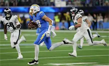 NFL MNF: Philadelphia Eagles 19-22 Los Angeles Chargers