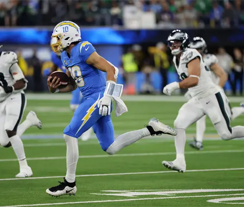 Chargers busca mantener posibilidades de ganar su divisón ante Eagles en la NFL Chargers busca mantener posibilidades de ganar su divisón ante Eagles en la NFL