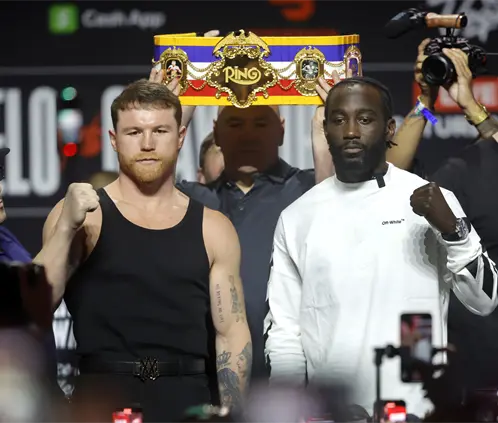 Terence Crawford tocó la gloria y el infierno en el mismo año.Crédito: (Steve Marcus/Getty Images) Terence Crawford tocó la gloria y el infierno en el mismo año.Crédito: (Steve Marcus/Getty Images)
