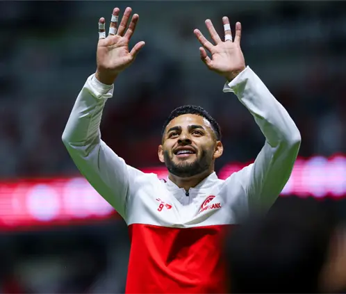 Alexis Vega en el Estadio Nemesio Diez (Getty Images- Agustin Cuevas) Alexis Vega en el Estadio Nemesio Diez (Getty Images- Agustin Cuevas)