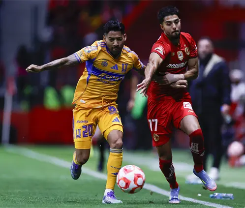 Tigres y Toluca disputarán una Final de Liga entre ellos por primera vez en su historia. Getty Images Tigres y Toluca disputarán una Final de Liga entre ellos por primera vez en su historia. Getty Images