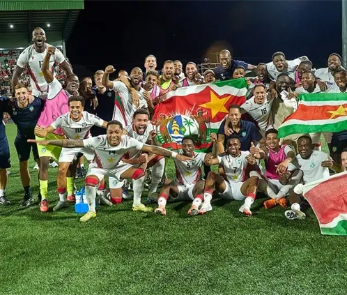 La Selección de Surinam tiene programado enfrentar a Bolivia en el Repechaje Intercontinental en Nuevo León. @officialsvb La Selección de Surinam tiene programado enfrentar a Bolivia en el Repechaje Intercontinental en Nuevo León. @officialsvb