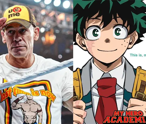 La última lucha de John Cena WWE se cruzará con el último episodio del anime My Hero Academia. @WWE y @MHAOfficial La última lucha de John Cena WWE se cruzará con el último episodio del anime My Hero Academia. @WWE y @MHAOfficial