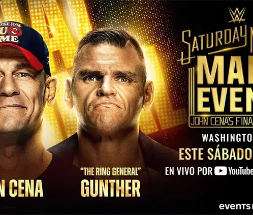 Gunther celebrará sus 20 años de carrera como luchador siendo el último rival de John Cena en la WWE. @WWE