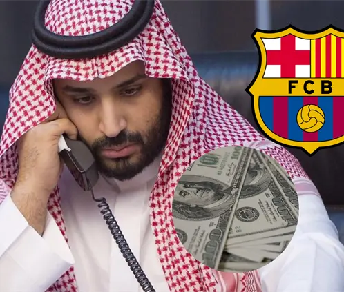 Mohamed bin Salmán ofrece 10 mil millones por el Barcelona. Imagen: picture-alliance/abaca/Bakis Press. Mohamed bin Salmán ofrece 10 mil millones por el Barcelona. Imagen: picture-alliance/abaca/Bakis Press.