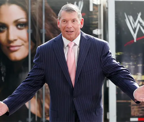 Vince McMahon se ha alejado de la WWE en los últimos años tras ser demandado por agresión sexual por una ex empleada. Getty Images