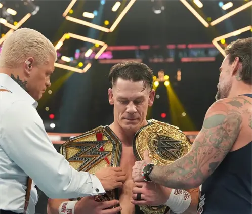 John Cena dijo adiós a la WWE y a la lucha libre tras más de 25 años de carrera. @WWE