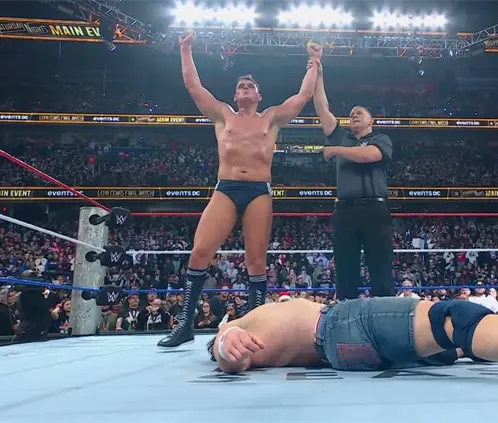 Gunther cerrará el 2025 habiendo retirado a Bill Goldberg y a John Cena de la WWE. @WWE