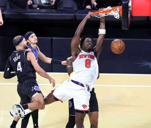 Los Knicks  han ganado ocho de sus últimos diez cuejgos entre NBA Cup y temporada regular (Getty Images)